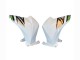Comprare Carena Moto Kawasaki Z800 2013-2018 - Bianco Verde Argento Nero