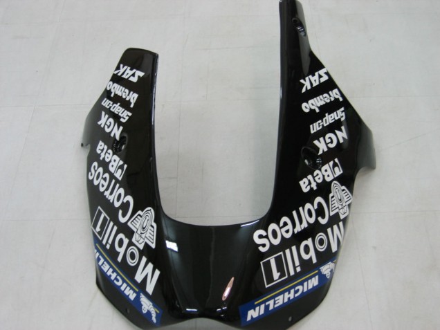 Comprare Carena Moto Kawasaki ZX9R 2000-2001 - Nero Lucido Bianco West