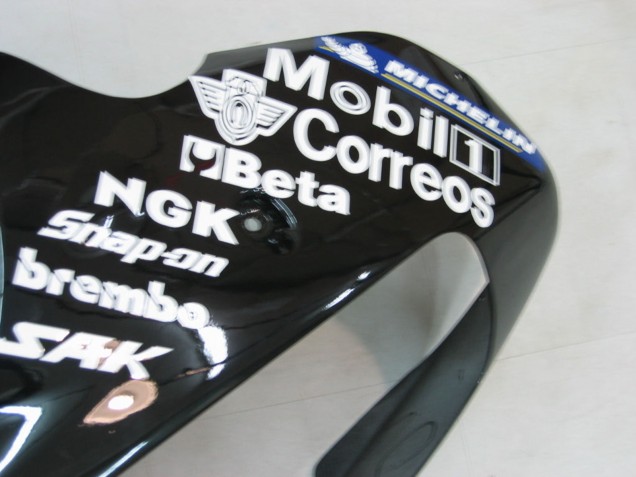 Comprare Carena Moto Kawasaki ZX9R 2000-2001 - Nero Lucido Bianco West