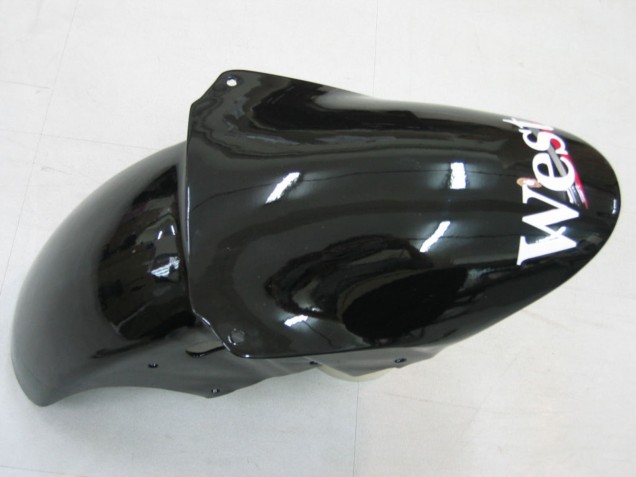 Comprare Carena Moto Kawasaki ZX9R 2000-2001 - Nero Lucido Bianco West