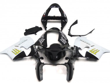 Comprare Carena Moto Kawasaki ZX9R 2002-2003 - Bianco Nero Lucido Giallo Mostro