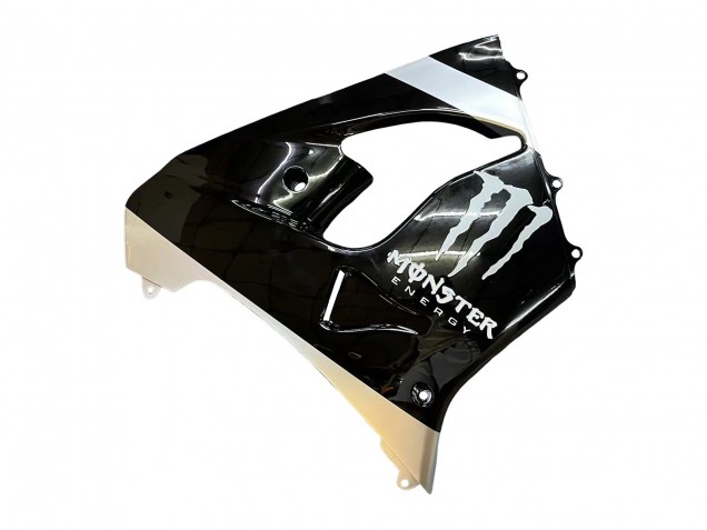 Comprare Carena Moto Kawasaki ZX9R 2002-2003 - Argento Nero Lucido Mostro Elf