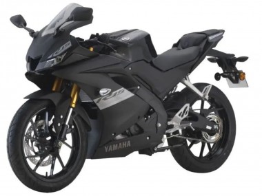 Comprare Carena Moto Yamaha YZF R15 2018-2024 - Nero Opaco Argento
