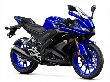 Comprare Carena Moto Yamaha YZF R125 2019-2024 - Blu Nero Opaco