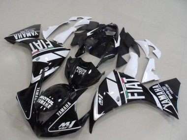 Comprare Carena Moto Yamaha YZF R1 2009-2011 - Bianco Nero Motul Fiat