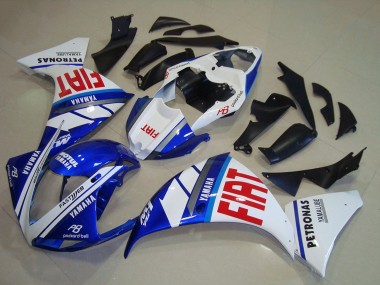 Comprare Carena Moto Yamaha YZF R1 2009-2011 - Bianco Blu Rosso Fiat