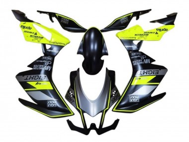 Comprare Carena Moto Aprilia RSV4 1000 2016-2020 - Nero Opaco Grigio Giallo
