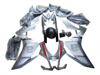 Comprare Carena Moto Aprilia RSV4 1000 2016-2020 - Argento Grigio Rosso Nero