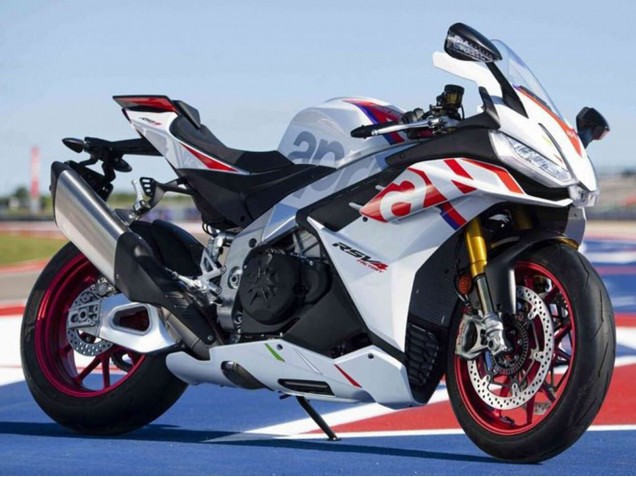 Comprare Carena Moto Aprilia RSV4 1100 2021-2024 - Bianco Rosso Blu