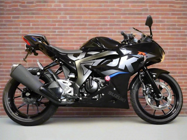 Comprare Carena Moto Suzuki GSXR125 2017-2025 - Nero Argento Blu