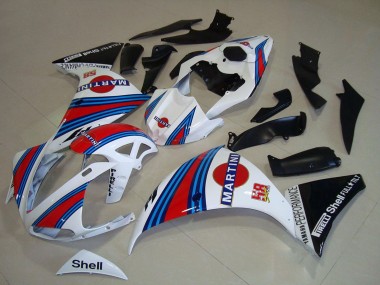 Comprare Carena Moto Yamaha YZF R1 2009-2011 - Bianco Blu Rosso Nero Martini