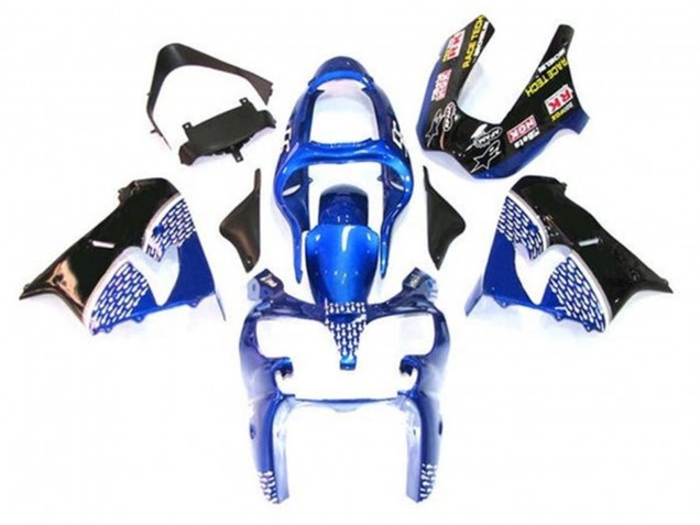 Comprare Carena Moto Kawasaki ZX9R 2002-2003 - Blu Bianco Nero