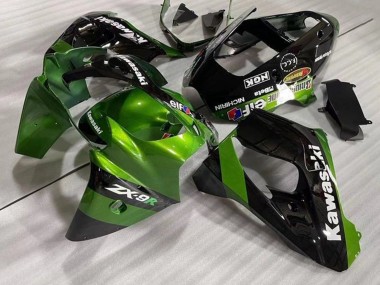 Comprare Carena Moto Kawasaki ZX9R 2002-2003 - Verde Nero Elf