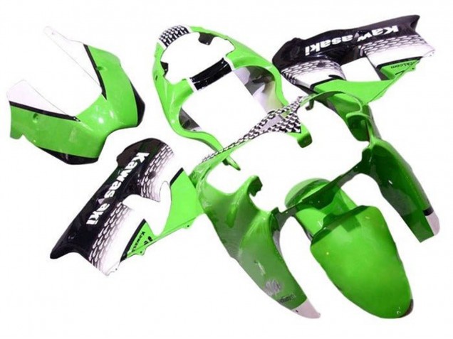 Comprare Carena Moto Kawasaki ZX9R 2002-2003 - Verde Bianco Nero