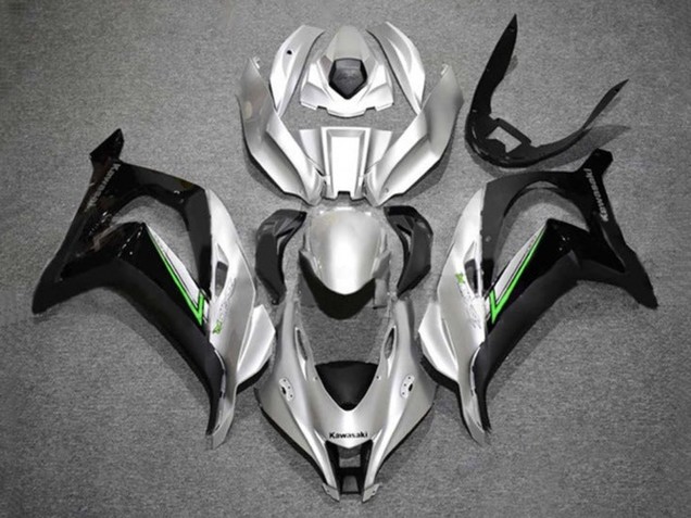 Comprare Carena Moto Kawasaki ZX10R 2016-2020 - Argento Verde Nero