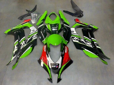 Comprare Carena Moto Kawasaki ZX10R 2016-2020 - Verde Nero Rosso Bianco Elf