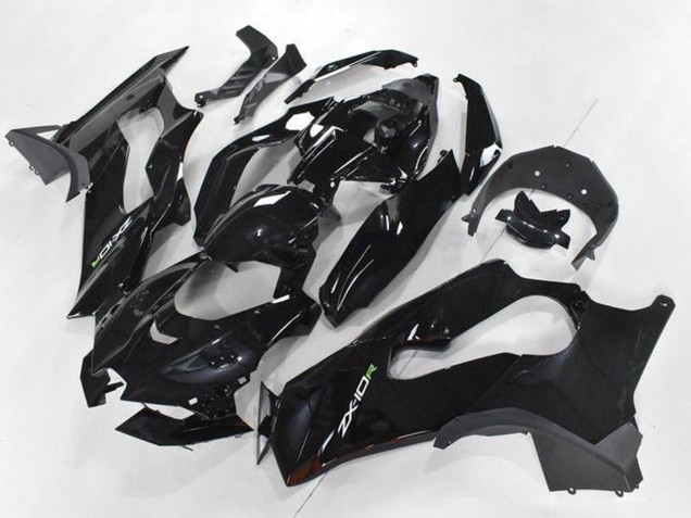 Comprare Carena Moto Kawasaki ZX10R 2021-2025 - Nero Lucido Bianco Verde Decal