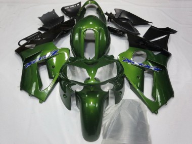 Comprare Carena Moto Kawasaki ZX12R 2000-2001 - Verde Scuro Nero Blu