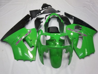 Comprare Carena Moto Kawasaki ZX12R 2000-2001 - Verde Nero Viola