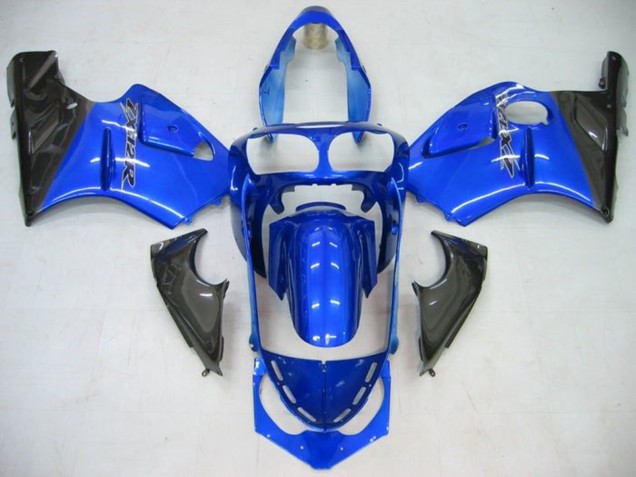 Comprare Carena Moto Kawasaki ZX12R 2002-2006 - Blu Nero Lucido