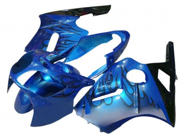 Comprare Carena Moto Kawasaki ZX12R 2002-2006 - Blu Fiamma Nero