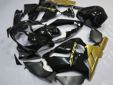Comprare Carena Moto Kawasaki ZX12R 2002-2006 - Nero Lucido Oro