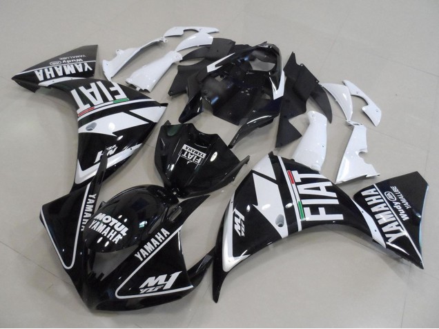 Comprare Carena Moto Yamaha YZF R1 2012-2014 - Bianco Nero Fiat