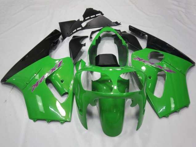 Comprare Carena Moto Kawasaki ZX12R 2002-2006 - Verde Nero Viola