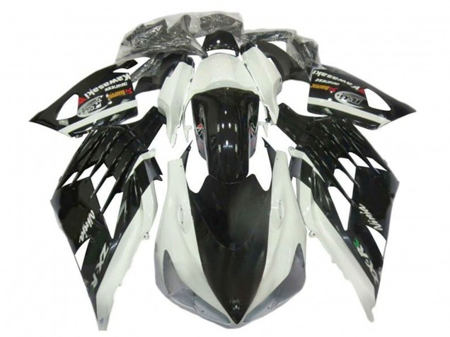 Comprare Carena Moto Kawasaki ZX14R ZZR1400 2012-2024 - Bianco Nero