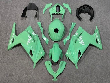 Comprare Carena Moto Kawasaki EX300 2013-2024 - Verde Chiaro Bianco