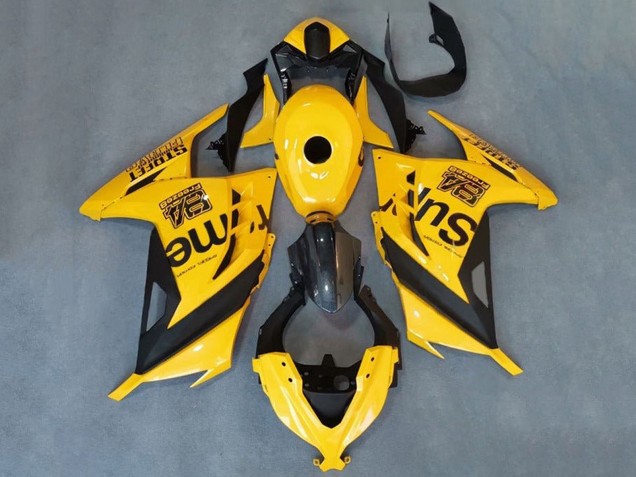 Comprare Carena Moto Kawasaki EX300 2013-2024 - Giallo Nero Supreme