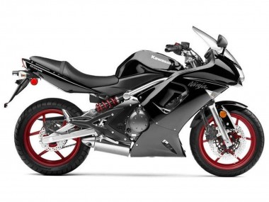 Comprare Carena Moto Kawasaki Ninja 650 EX650 2006-2008 - Nero Lucido Nero Opaco