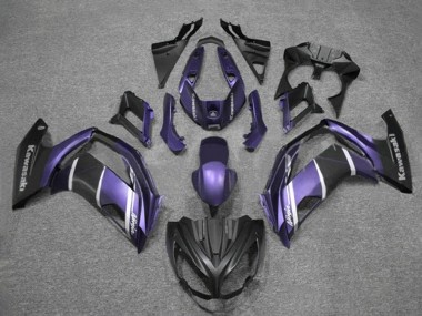 Comprare Carena Moto Kawasaki Ninja 650 EX650 2012-2016 - Viola Argento Nero Opaco