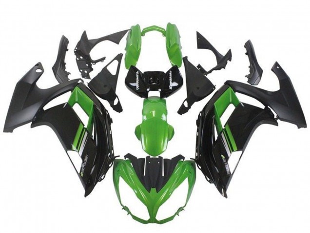 Comprare Carena Moto Kawasaki Ninja ER6F 2012-2014 - Verde Nero