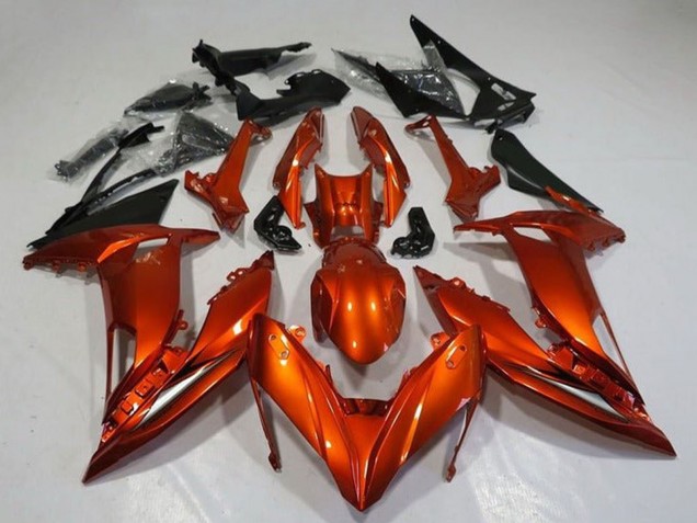 Comprare Carena Moto Kawasaki Ninja 650 EX650 2017-2019 - Arancia