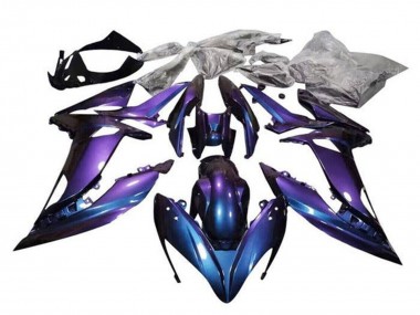 Comprare Carena Moto Kawasaki Ninja 650 EX650 2017-2019 - Viola Blu Camaleonte