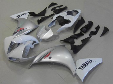 Comprare Carena Moto Yamaha YZF R1 2012-2014 - Bianco Argento