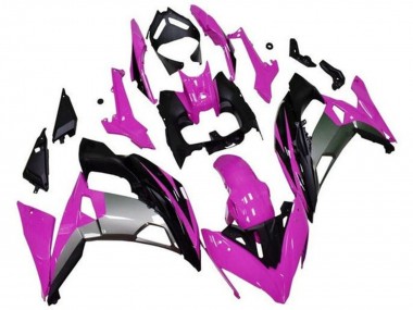 Comprare Carena Moto Kawasaki Ninja 650 EX650 2017-2019 - Rosa Nero Grigio