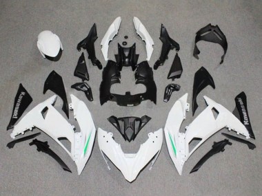 Comprare Carena Moto Kawasaki Ninja 650 EX650 2017-2019 - Bianco Verde Nero Grigio