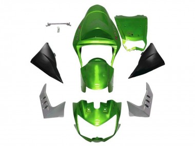 Comprare Carena Moto Kawasaki Z1000 2003-2006 - Verde Nero Opaco