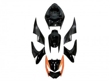 Comprare Carena Moto Kawasaki Z1000 2007-2009 - Nero Lucido Arancia