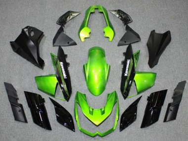 Comprare Carena Moto Kawasaki Z1000 2010-2013 - Verde Nero