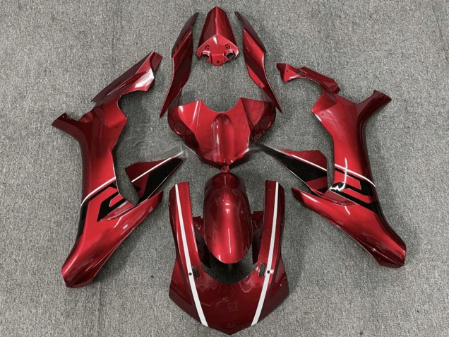 Comprare Carena Moto Yamaha YZF R1 2015-2019 - Rosso Bianco Nero