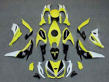 Comprare Carena Moto Kawasaki Z1000 2014-2019 - Bianco Giallo Nero