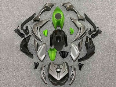 Comprare Carena Moto Kawasaki Z1000 2014-2019 - Grigio Verde Nero