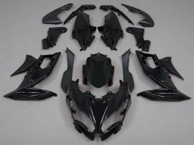 Comprare Carena Moto Kawasaki Versys 650 2015-2021 - Nero Lucido