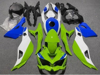Comprare Carena Moto Kawasaki ZX25R ZX-25R 2019-2025 - Bianco Blu Verde
