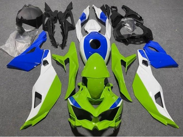 Comprare Carena Moto Kawasaki ZX25R ZX-25R 2019-2025 - Bianco Blu Verde