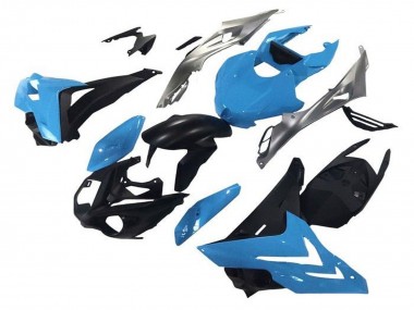 Comprare Carena Moto BMW S1000R 2014-2016 - Blu Argento Nero Opaco