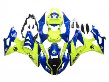 Comprare Carena Moto BMW S1000RR 2009-2014 - Blu Giallo HP